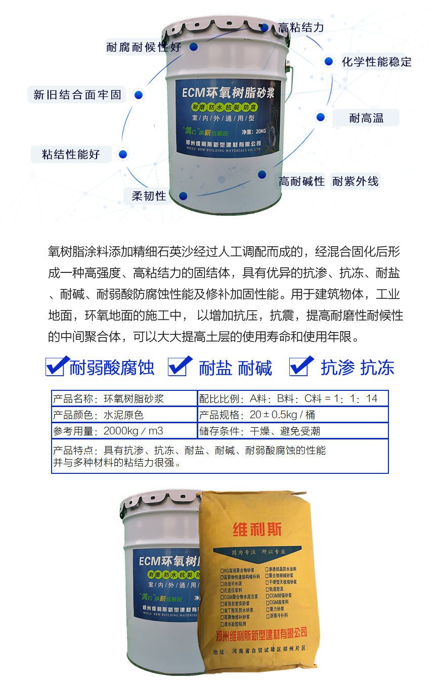 环氧树脂砂浆