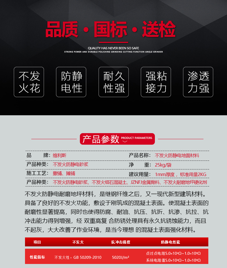 不发火防爆地坪材料